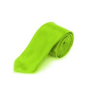 Krawatte Schlips schmal Binder Style - neon grün
