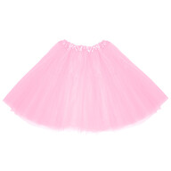 Tutu Tütü Damen Rock rosa Tüllrock Unterrock Kostüm Accessoire für Fasching Karneval 60 cm - 116 cm