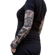 Tattoo Ärmel Strümpfe Armstulpen Motiv - the wanderer