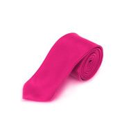 Krawatte Schlips schmal Binder Style - pink