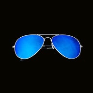 Pilotenbrille Sonnenbrille Herren Damen Flieger blue