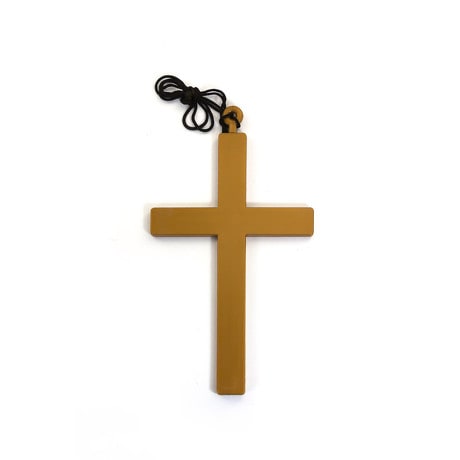 Kreuz mit Kordel Priester Bischof Nonne Kostüm Karneval Fasching