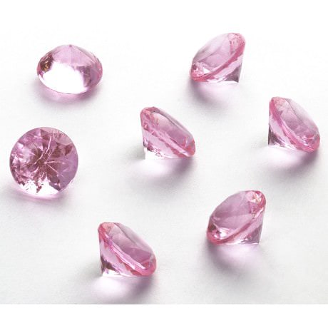 Deko Diamanten Dekosteine Tischdeko Dekoration 20mm - rosa
