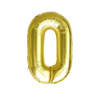 Folien Luftballon Zahl 2023 Silvester Neujahr Party Deko Ballons Zahlenballons - gold