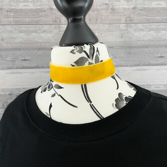 Halsband Halskette Kette für Damen Mädchen Choker JGA Junggesellinnenabschied Party - gelb