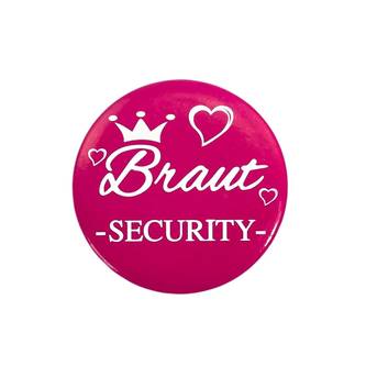 Button Set JGA Junggesellinnenabschied - 1x Braut To Be / 9x Braut Security