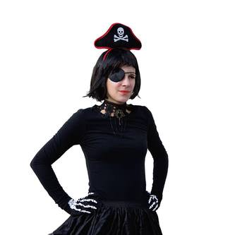 Piraten Augenklappe Piratenkostüm Fasching Karneval Kindergeburtstag