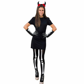 Haarreif mit Hörnern Haarreifen Teufelshörner Fasching Karneval Halloween Teufel Kostüm