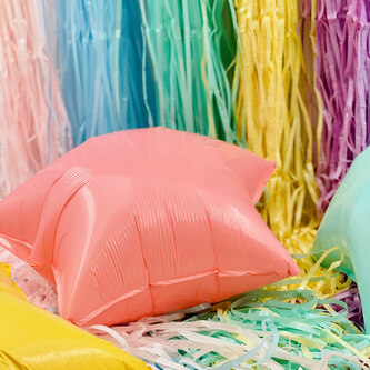 Folien Luftballon Stern Form Kinder Geburtstag Silvester Party JGA Hochzeit - rosa pastellfarben