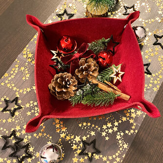 12 Sterne Glitzer Streudeko Stern Tischdeko Deko für Weihnachten Dekoration Weihnachtsdeko - schwarz